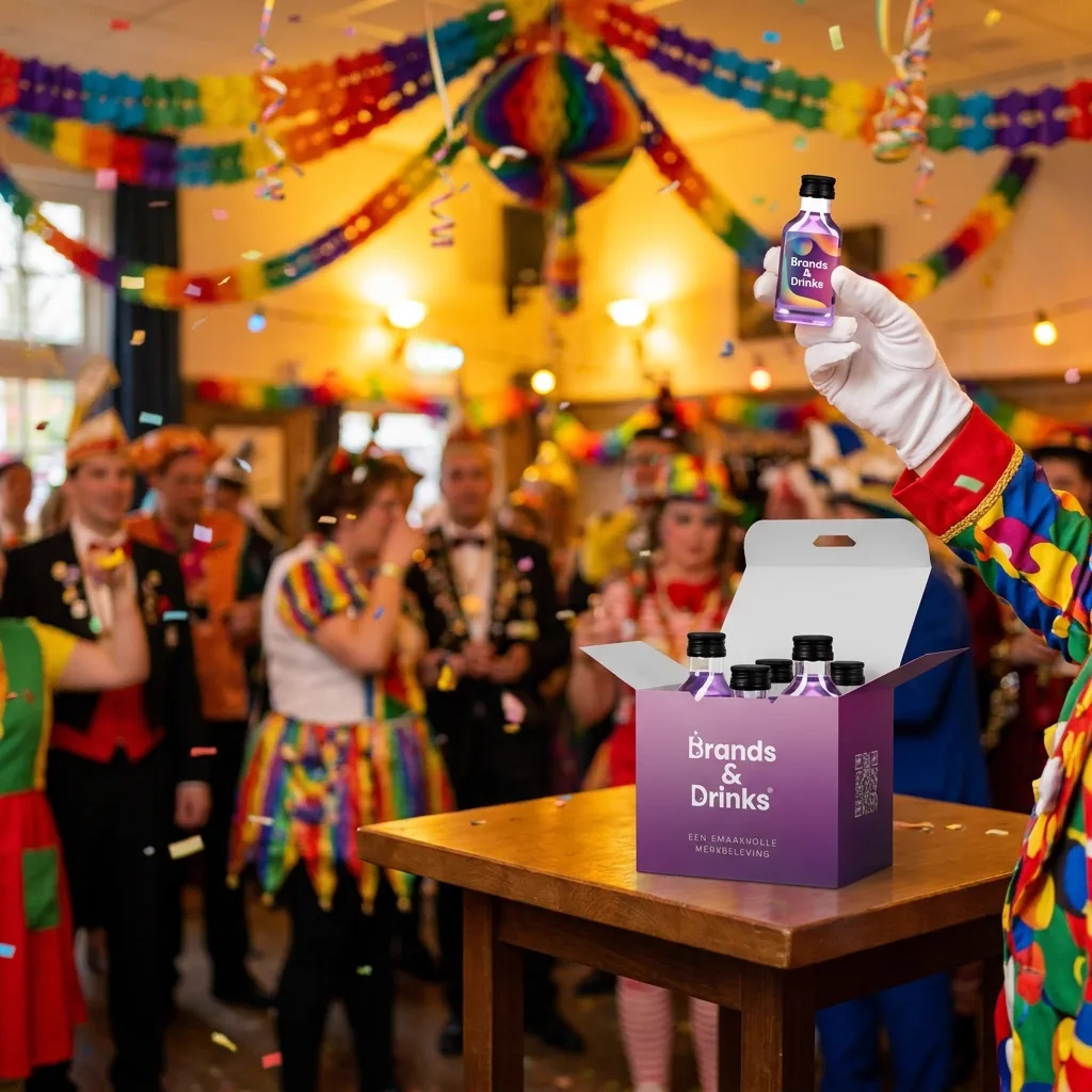 Carnavalsverenigingen met drank met eigen etiket van Brands & Drinks